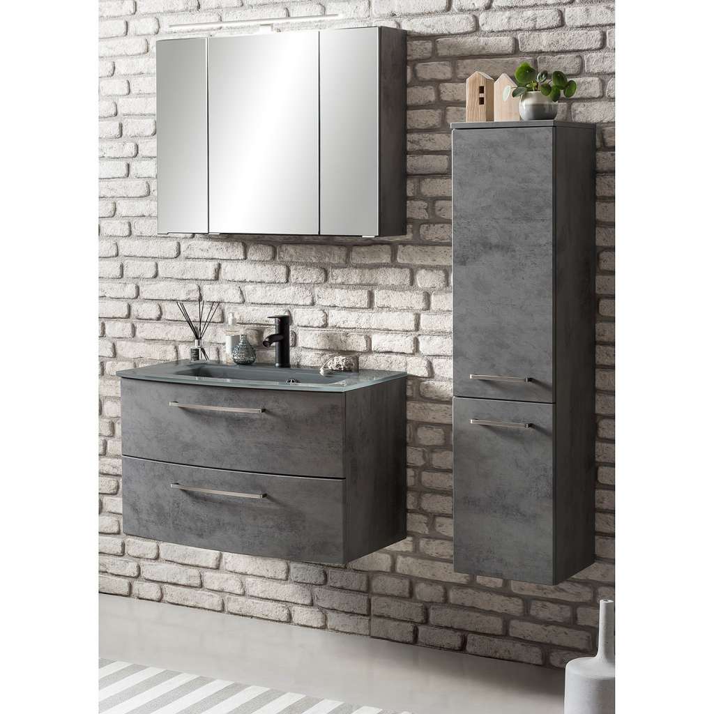 home24 Badezimmerset Vallersta II (3-teilig)
