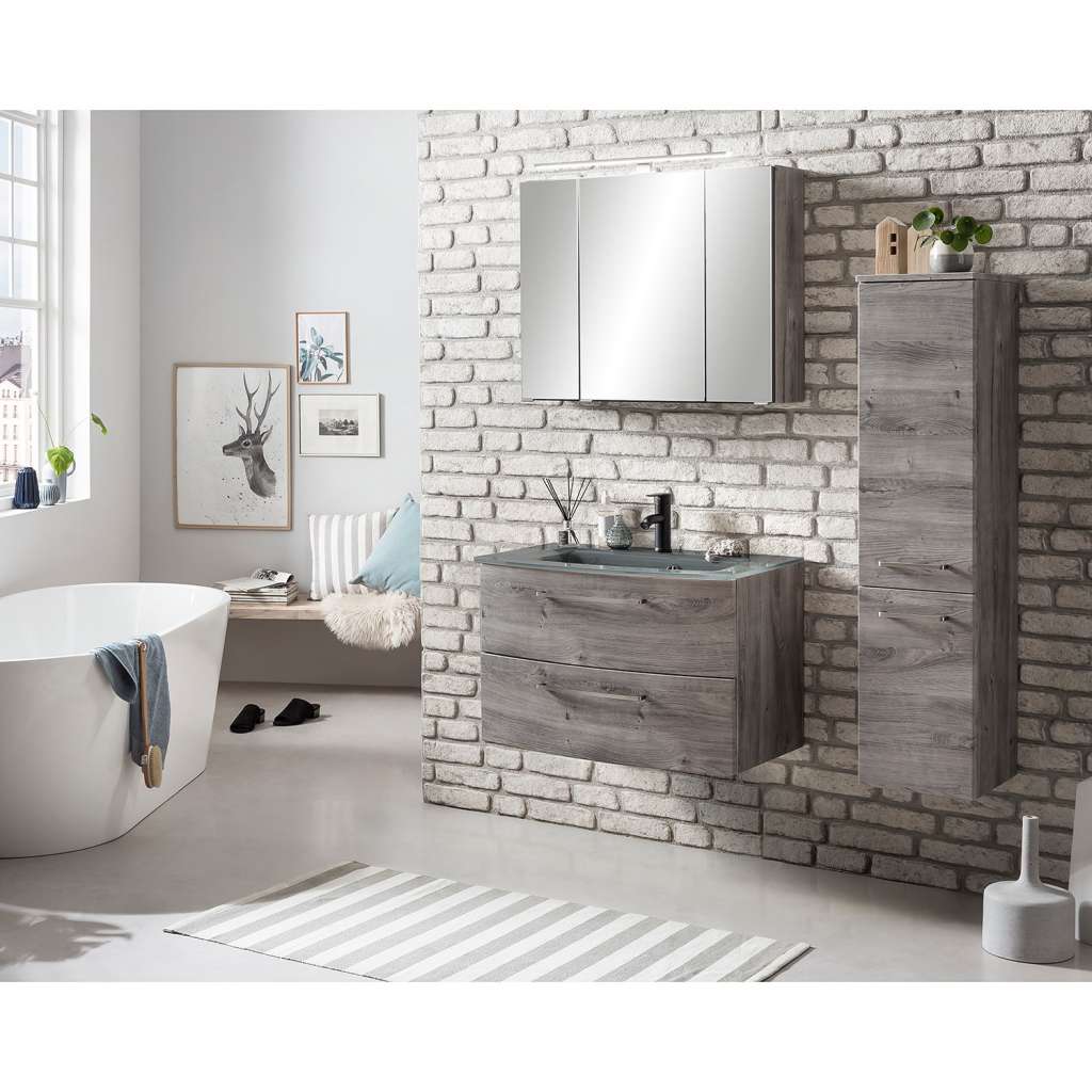 home24 Badezimmerset Vallersta II (3-teilig)