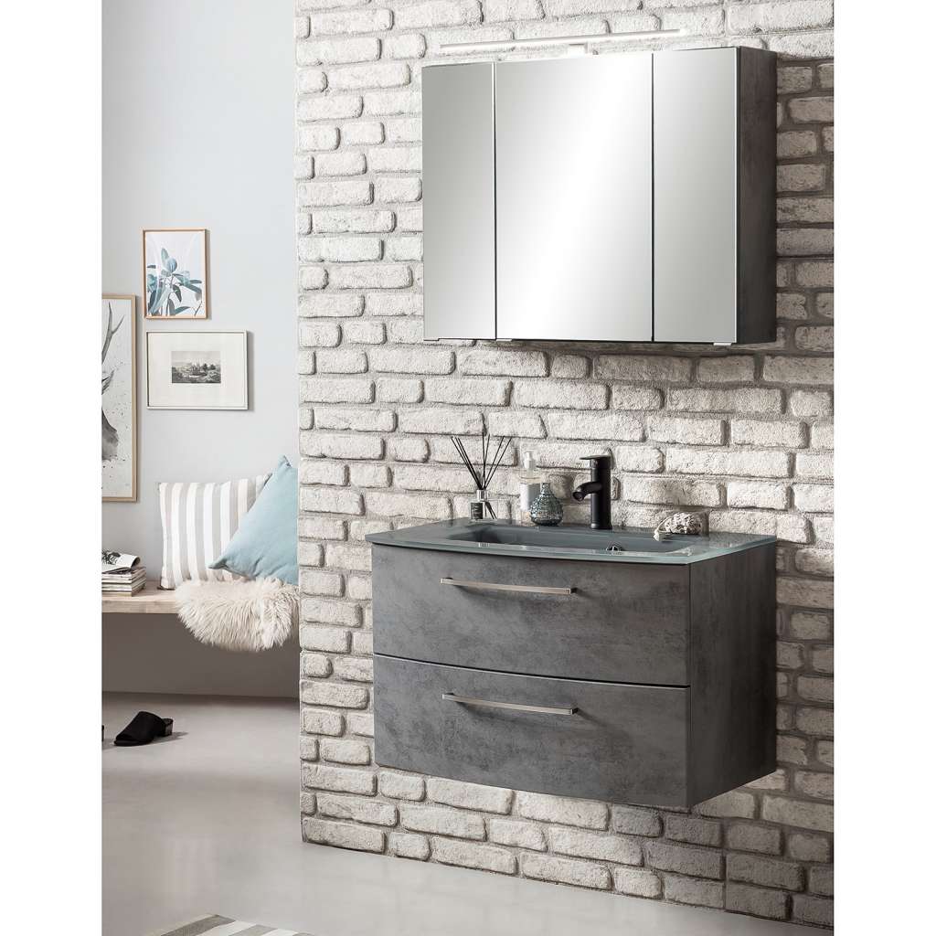 home24 Badezimmerset Vallersta II (2-teilig)
