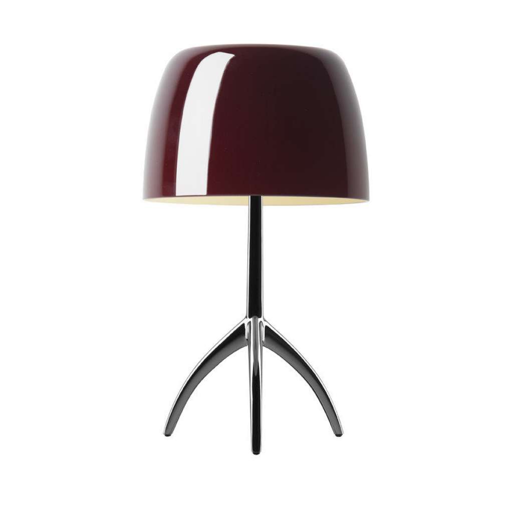 Foscarini - Lumiere piccola Tischleuchte - cromo nero/ciliegia - indoor