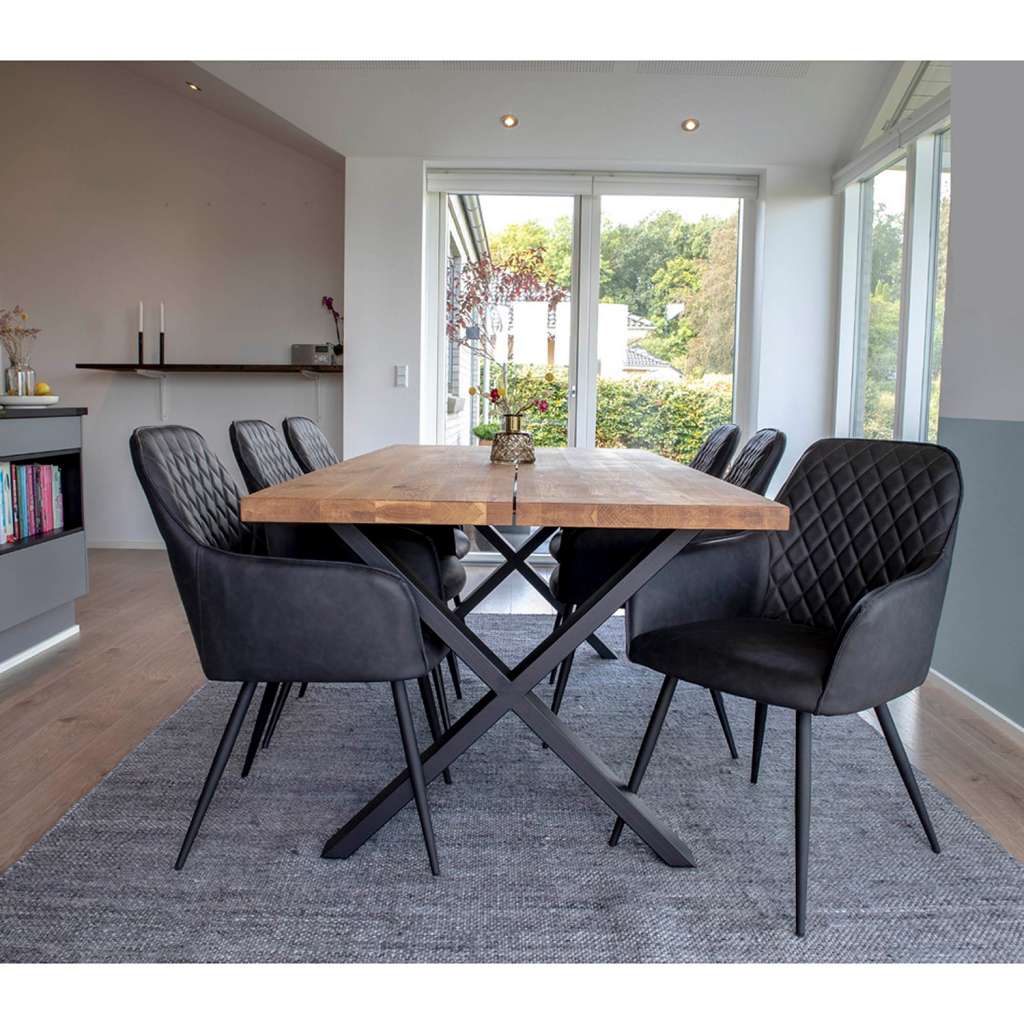 home24 Armlehnenstuhl Pierry I (2er-Set)