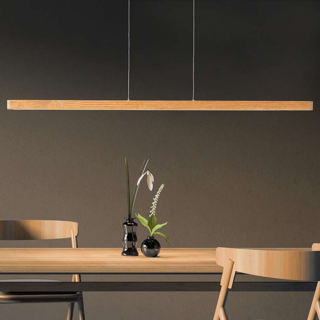 home24 LED-Pendelleuchte Ainara II