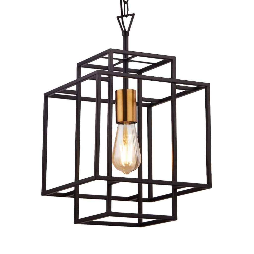 home24 Pendelleuchte Crate I