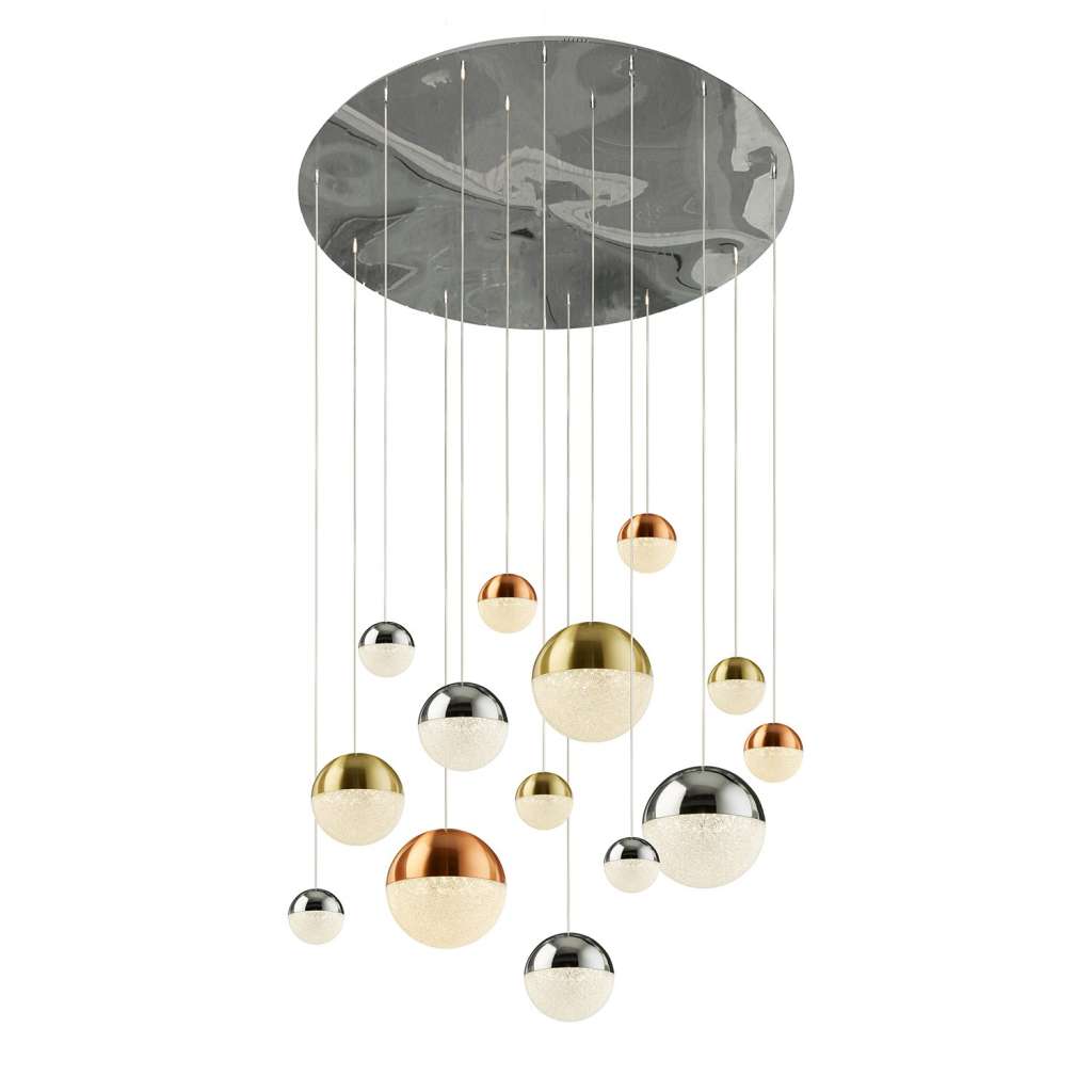 home24 LED-Pendelleuchte Planets