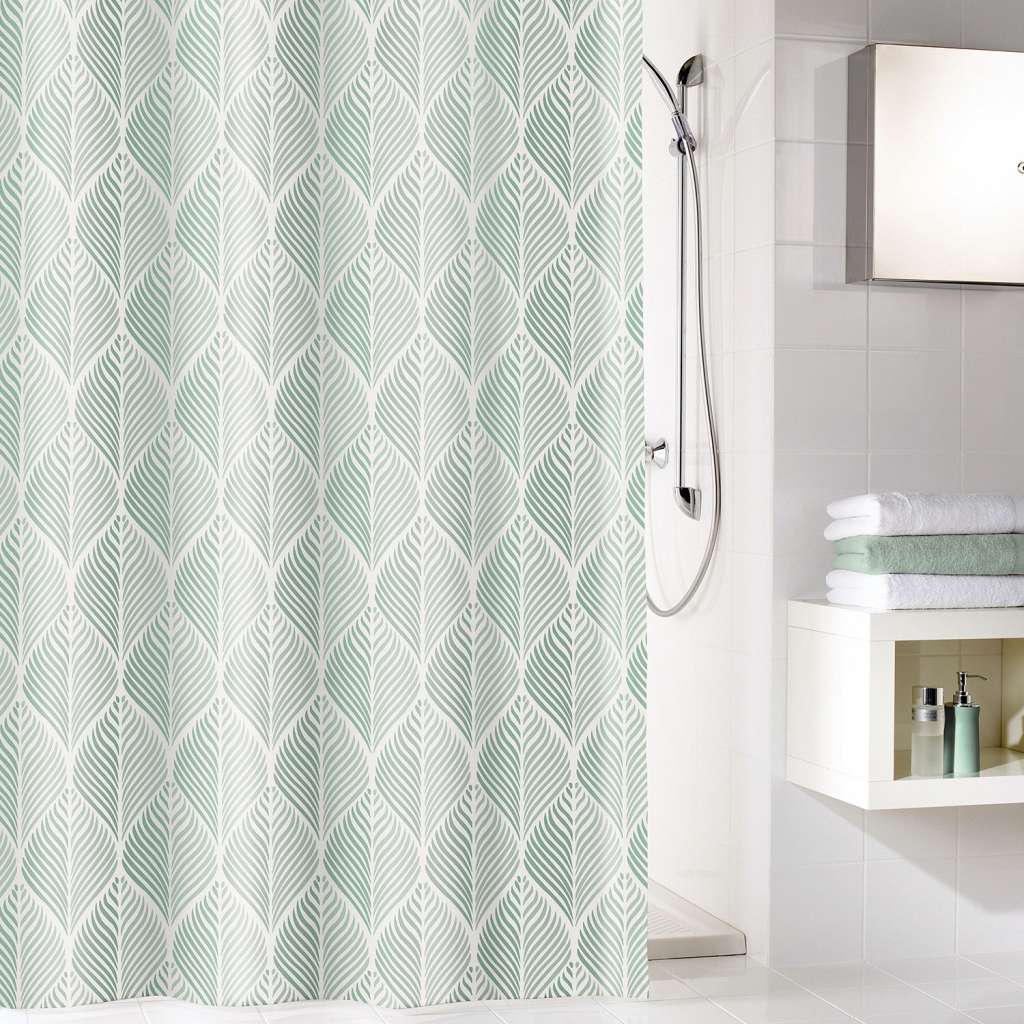 home24 Duschvorhang Leaf