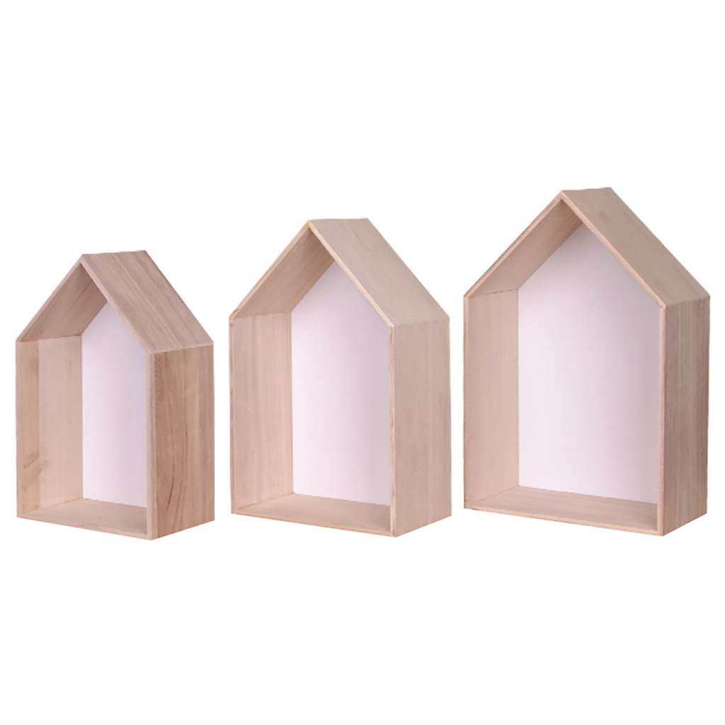 home24 Wandregal Cusset II (3er-Set)