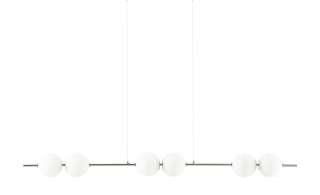 Meisterleuchten LED-Pendelleuchte, 6-flammig, chrom, Glaskugeln ¦ silber Lampen & Leuchten > Innenleuchten > Pendelleuchten - Höffner