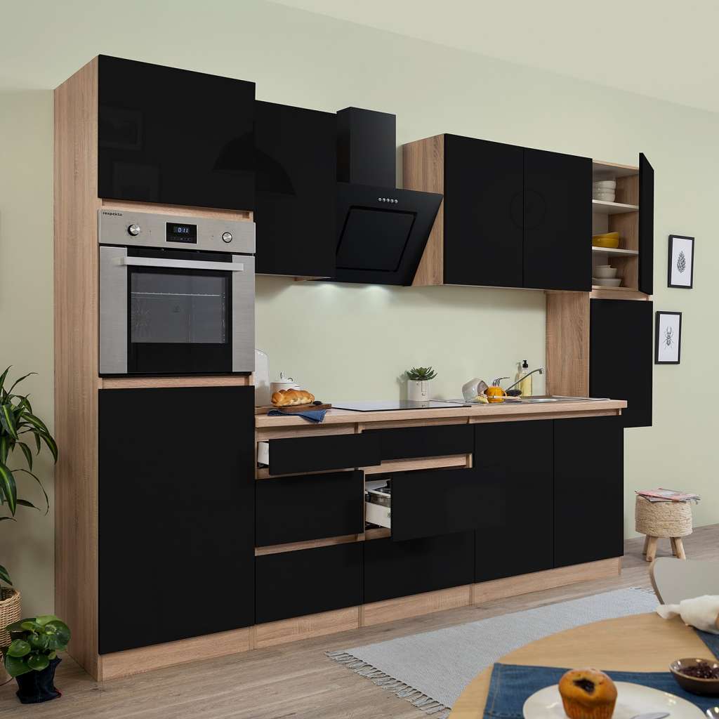 home24 Küchenzeile Melano III (9-teilig)