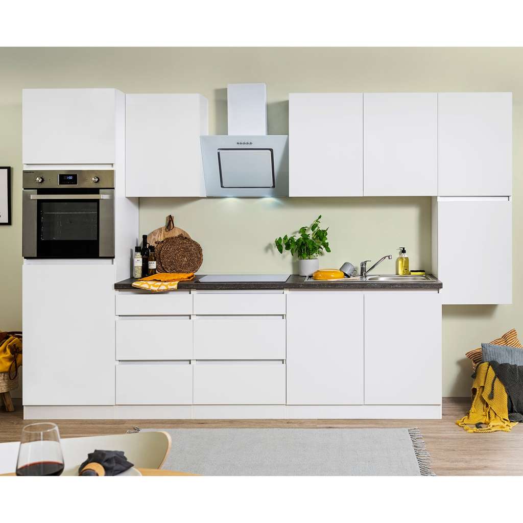home24 Küchenzeile Melano III (9-teilig)