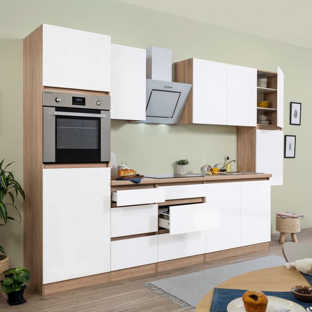 home24 Küchenzeile Melano III (9-teilig)