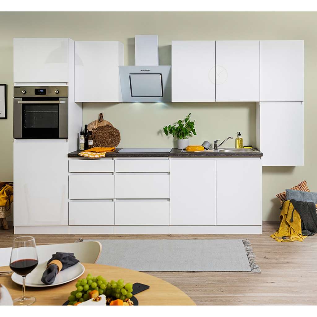 home24 Küchenzeile Melano III (9-teilig)