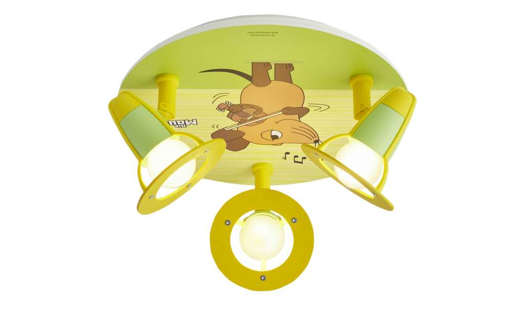 Deckenrondell `Die Maus` 3-flammig ¦ orange Ø: 30 Lampen & Leuchten > Innenleuchten > Deckenleuchten - Höffner