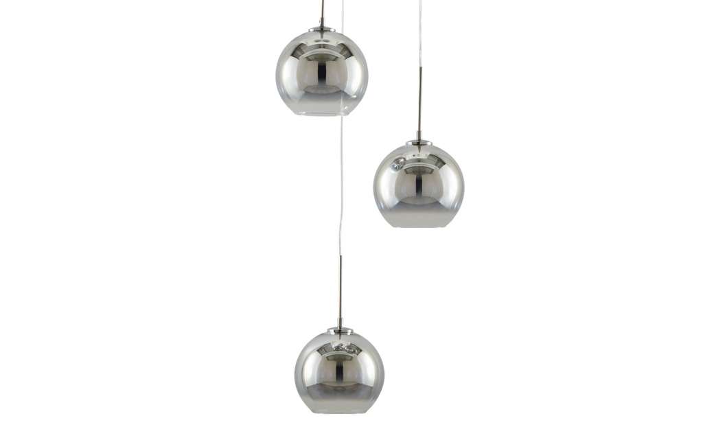 Meisterleuchten LED-Pendelleuchte, chrom Glas chromfarben beschichtet ¦ gold Ø: 30 Lampen & Leuchten > Innenleuchten > Pendelleuchten - Höffner