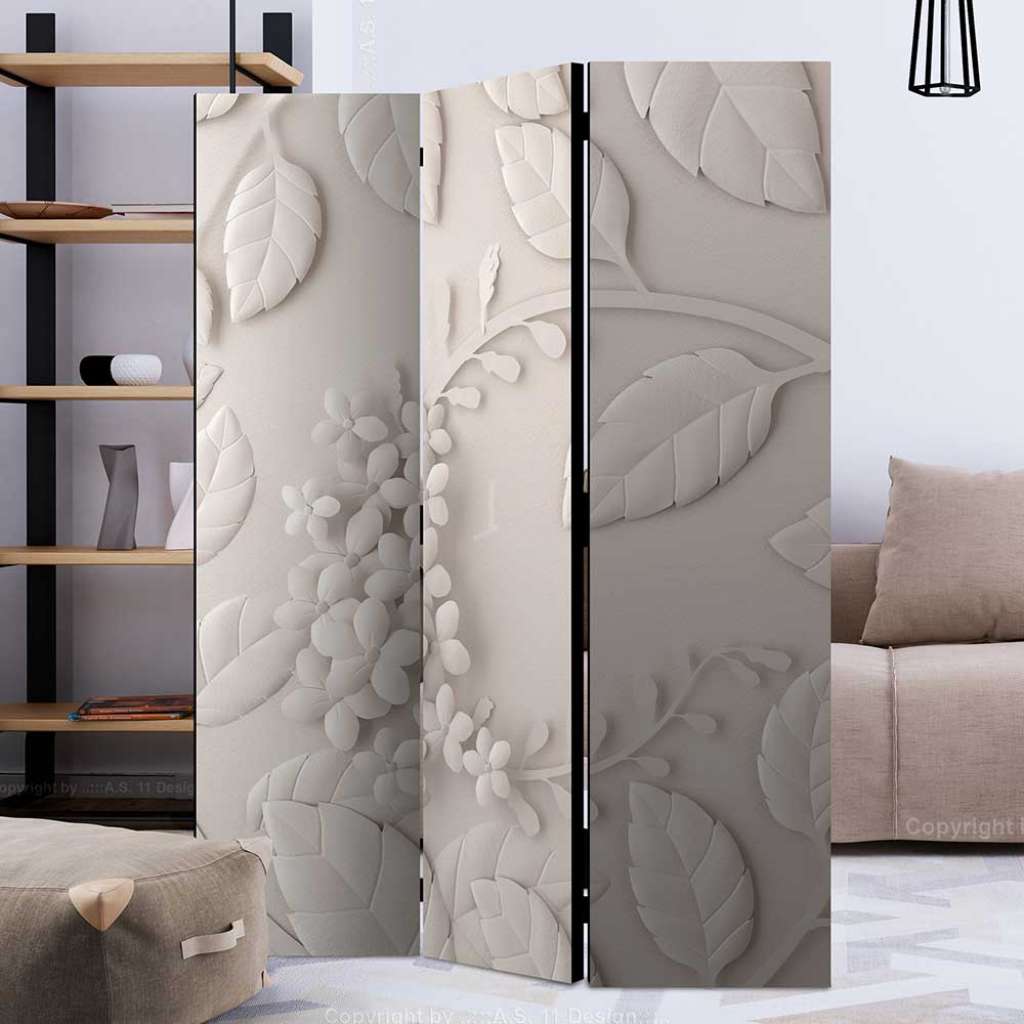 Umkleide Wand klappbar Blumen Motiv