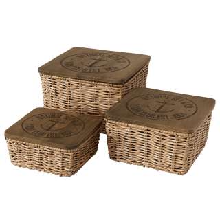 home24 Korb Tomme (3-teilig)