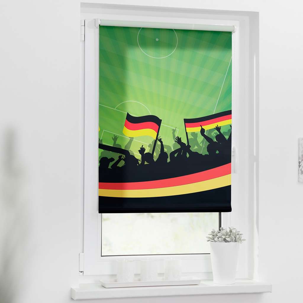 home24 Klemmfix Rollo Deutschlandfahne