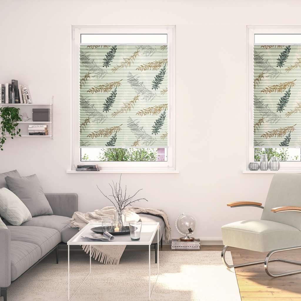 home24 Plissee Klemmfix Fir Branches