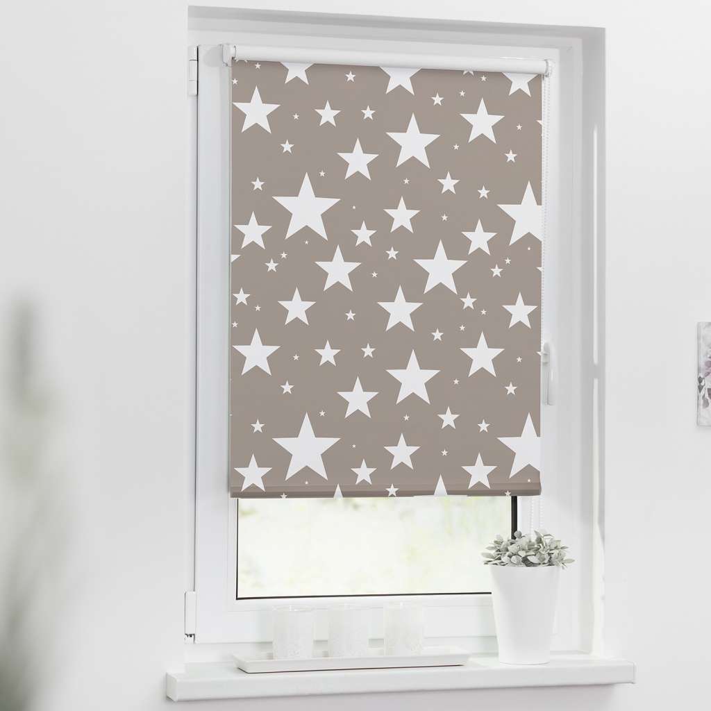 home24 Klemmfix-Rollo Sterne