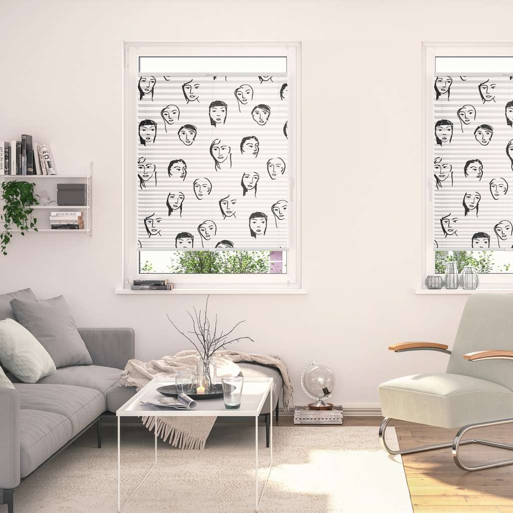 home24 Plissee Klemmfix Faces