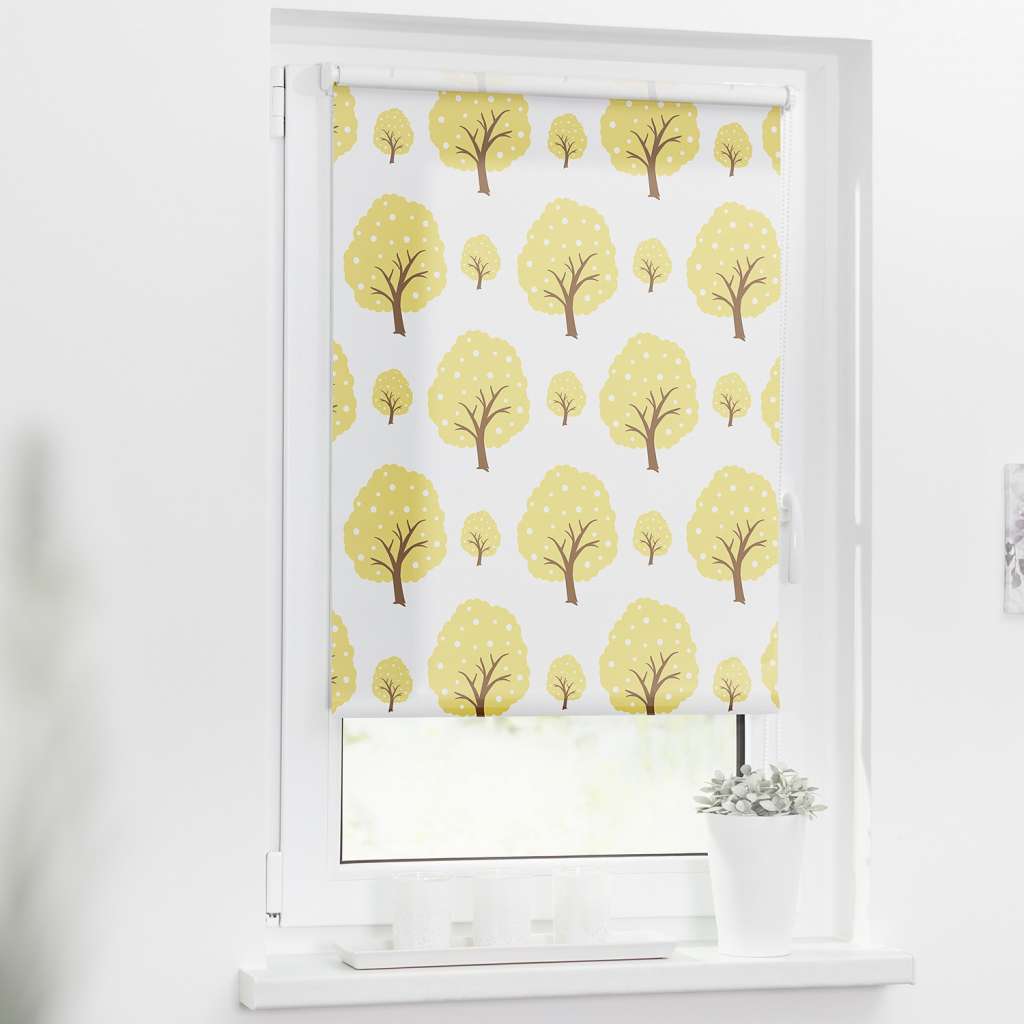 home24 Klemmfix Rollo Bäume