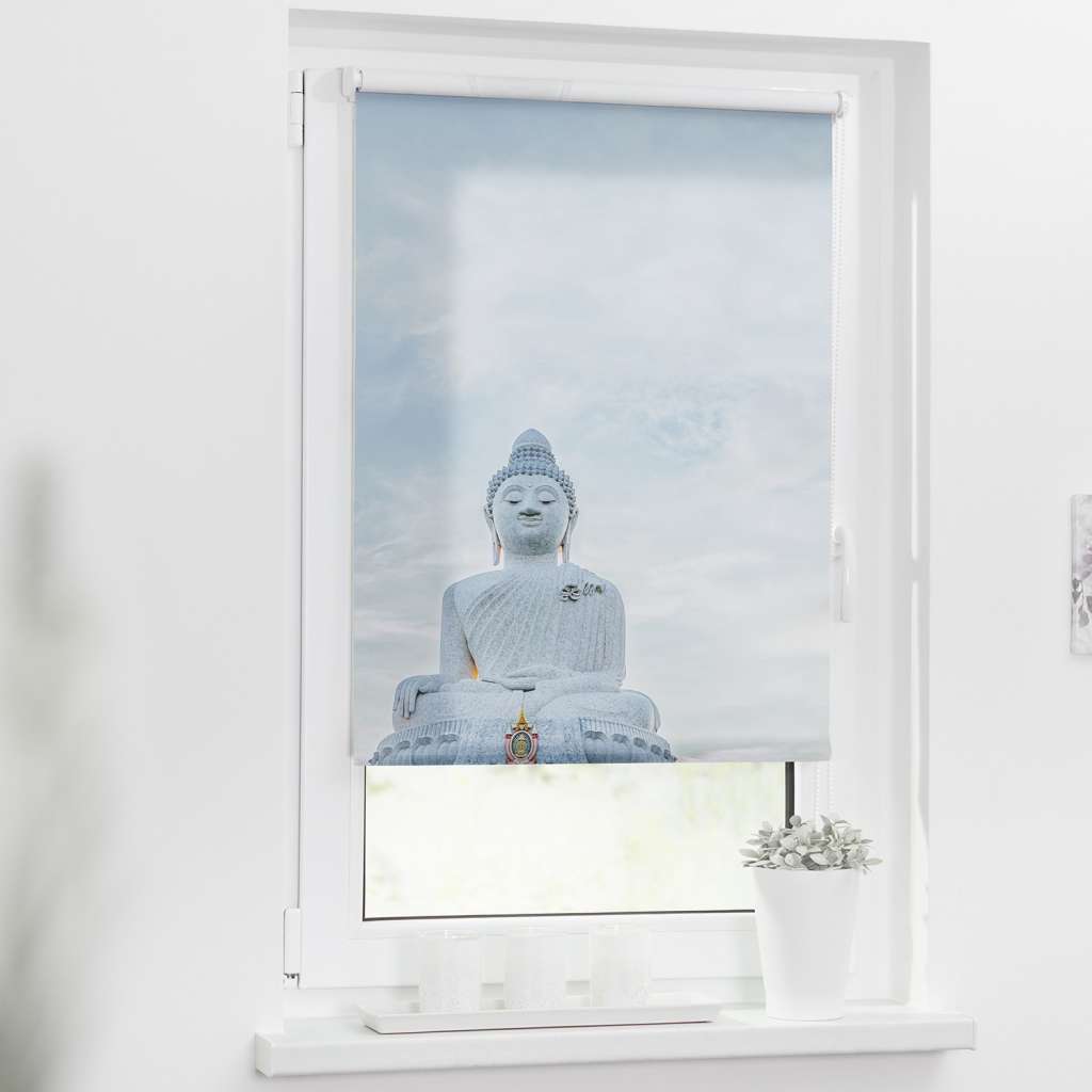 home24 Klemmfix Rollo Buddah