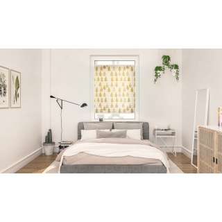 home24 Plissee Klemmfix Golden Drops