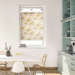 home24 Plissee Klemmfix Moon Birds