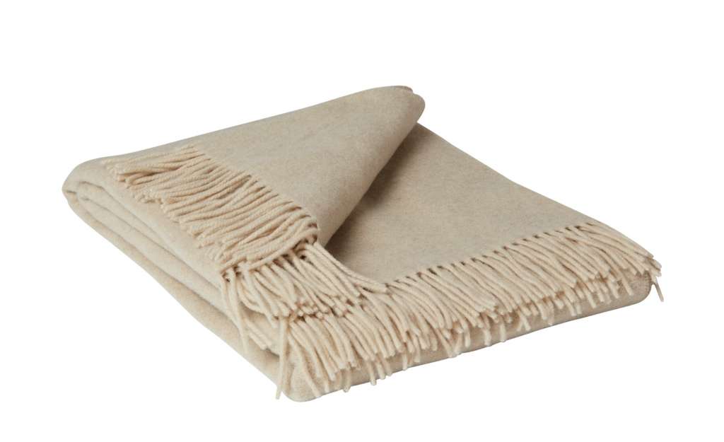 Biederlack Plaid  Cashmere Plaid ¦ beige Heimtextilien > Kuscheldecken - Höffner