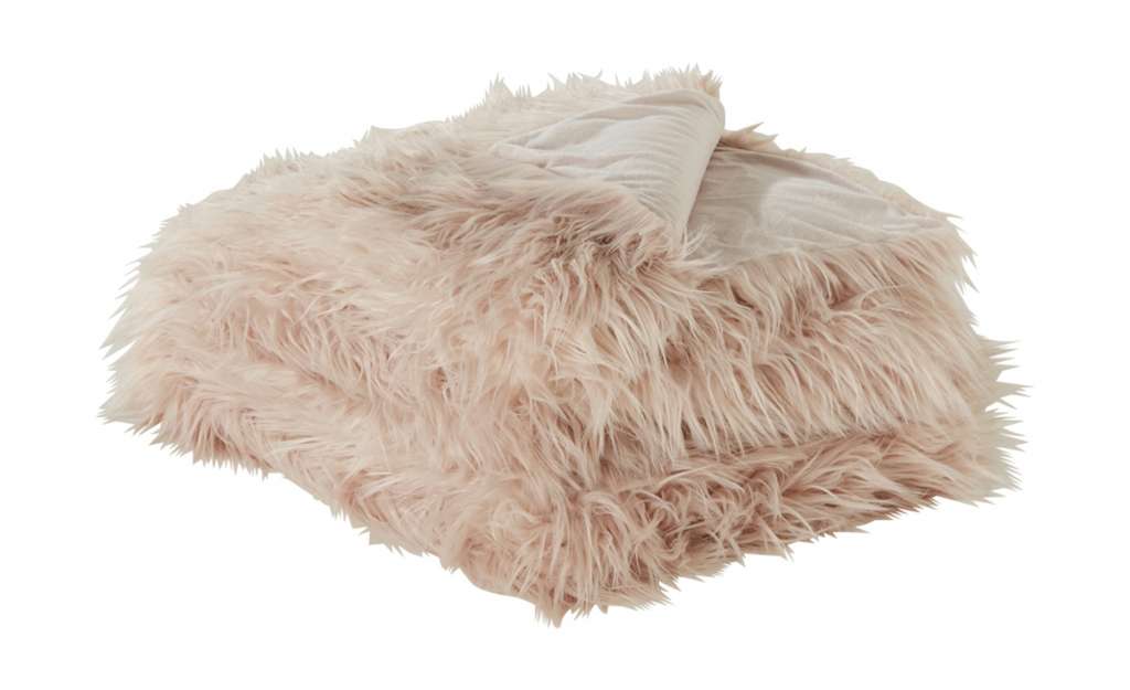 HOME STORY Felldecke  Hunter ¦ rosa/pink ¦ 66% Polyacryl, 34% Polyester Heimtextilien > Kuscheldecken - Höffner