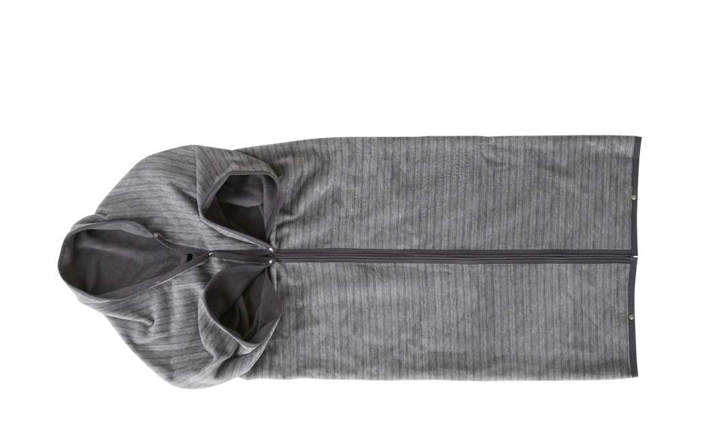 IBENA Jacquard Wohnmantel  Fano ¦ grau ¦ 58 % Baumwolle, 35 % Polyacryl, 7% Polyester Bettwaren > Tagesdecken & Bettüberwürfe - Höffner