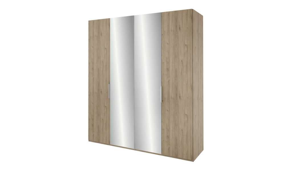Drehtürenschrank  Preston ¦ holzfarben Schränke > Schranksysteme - Höffner