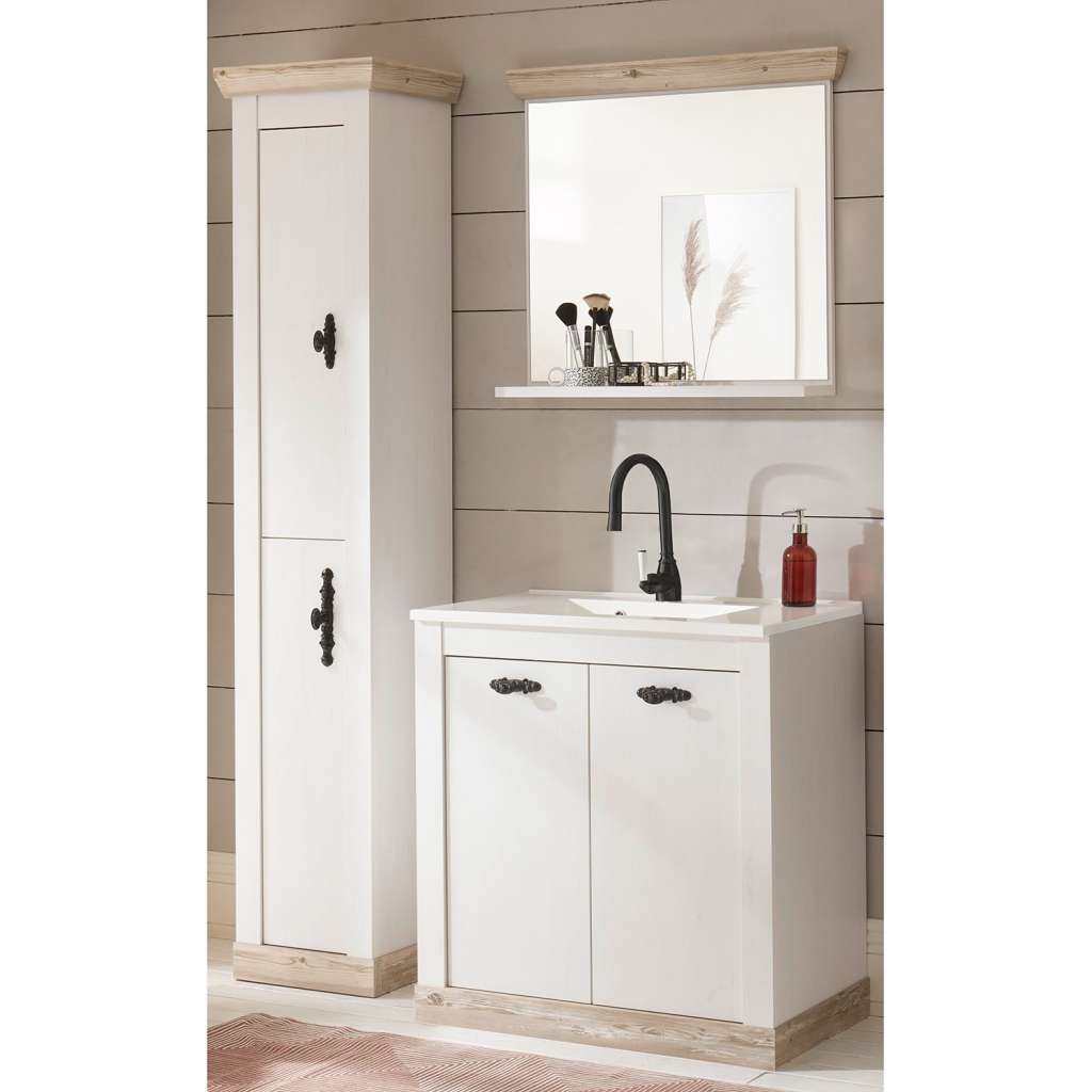 home24 Badezimmerset Lewk IX (3-teilig)
