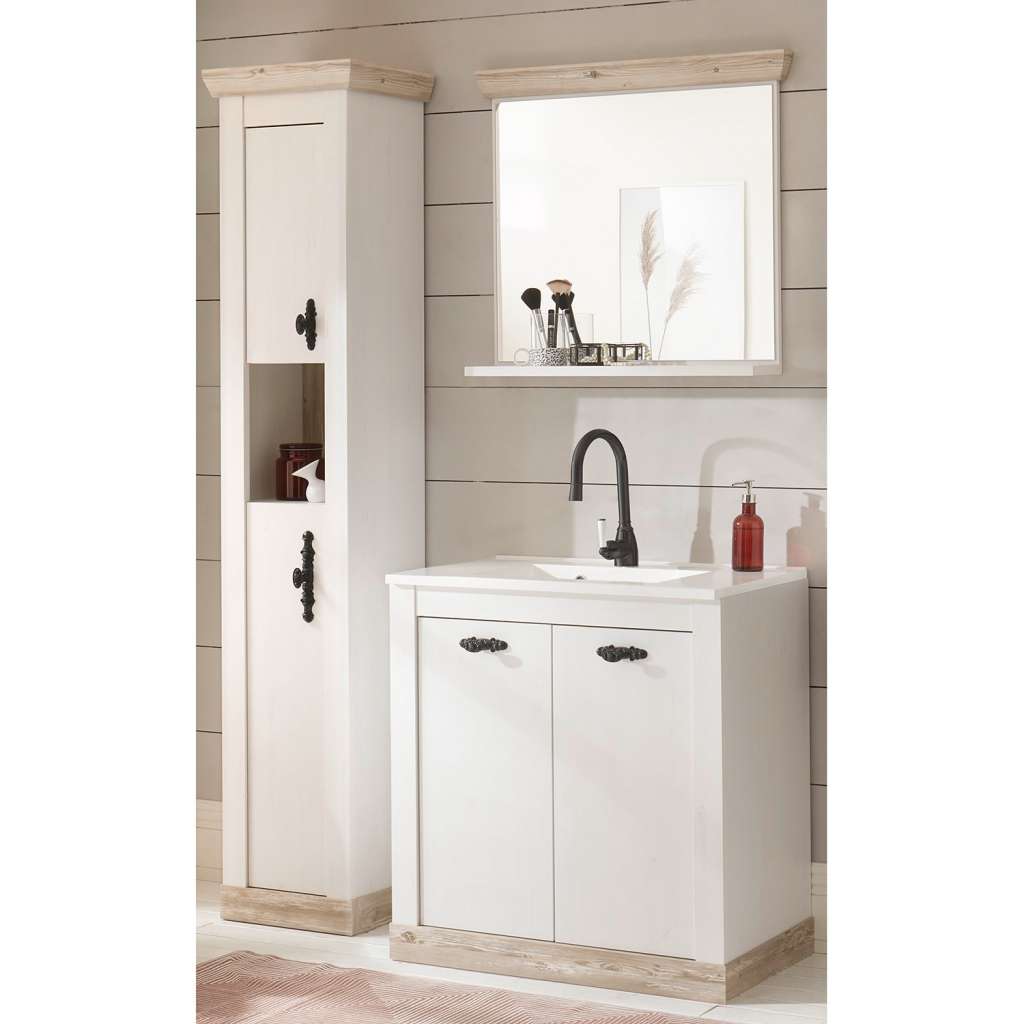 home24 Badezimmerset Lewk VIII (3-teilig)