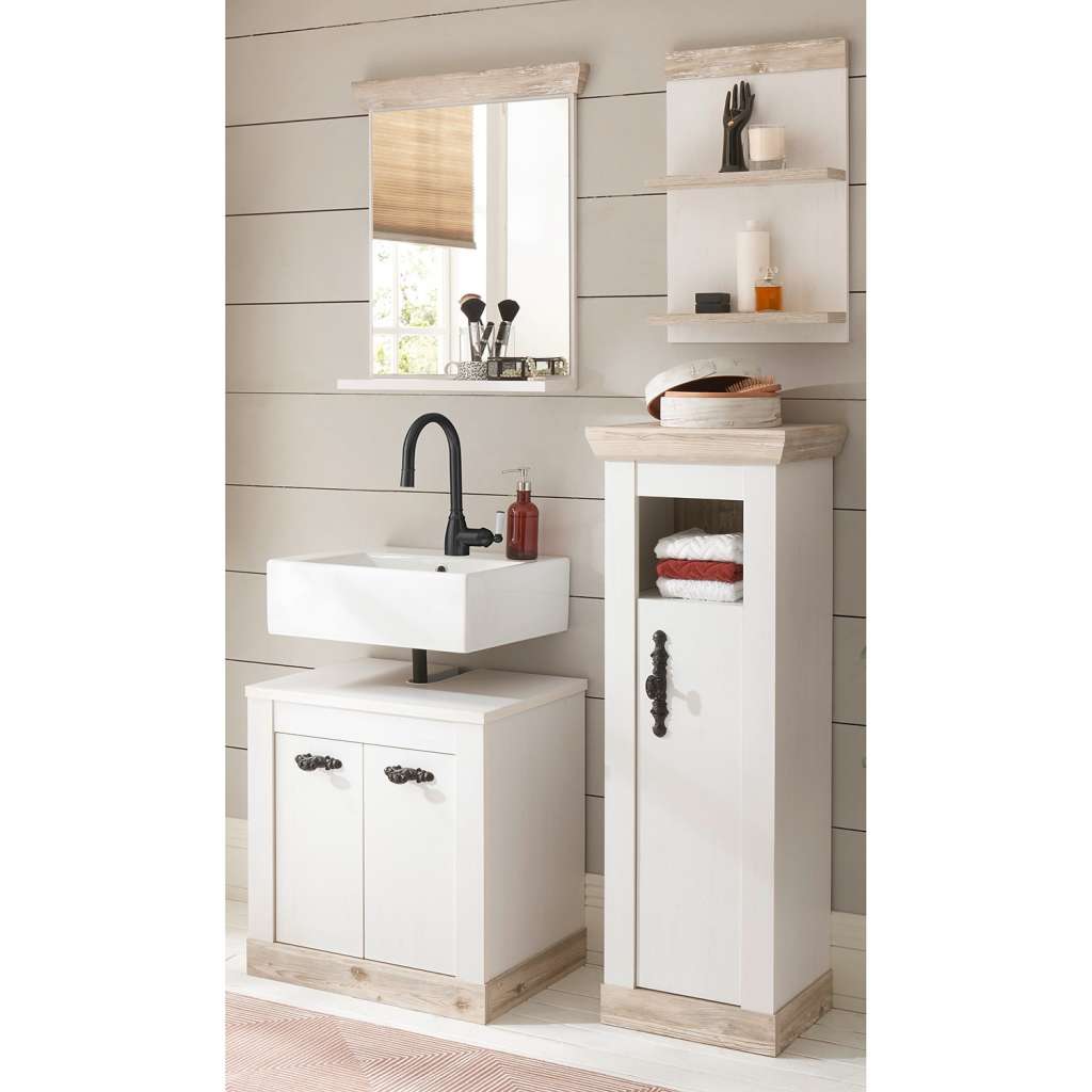 home24 Badezimmerset Lewk IV (4-teilig)