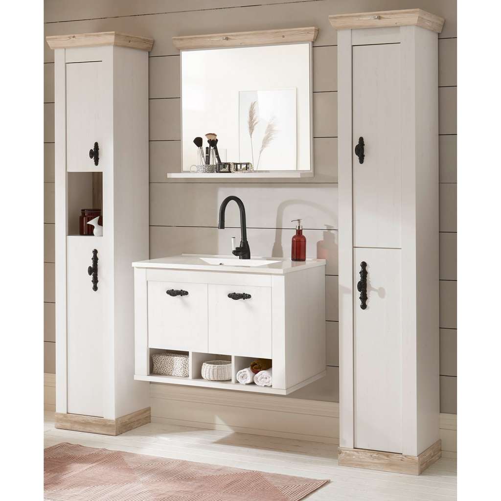 home24 Badezimmerset Lewk XIX (4-teilig)