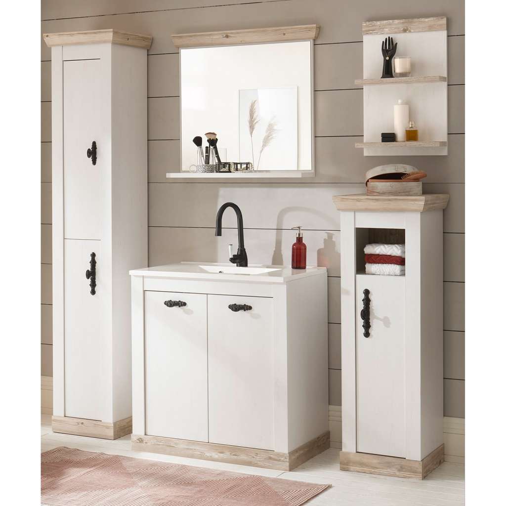 home24 Badezimmerset Lewk XI (5-teilig)