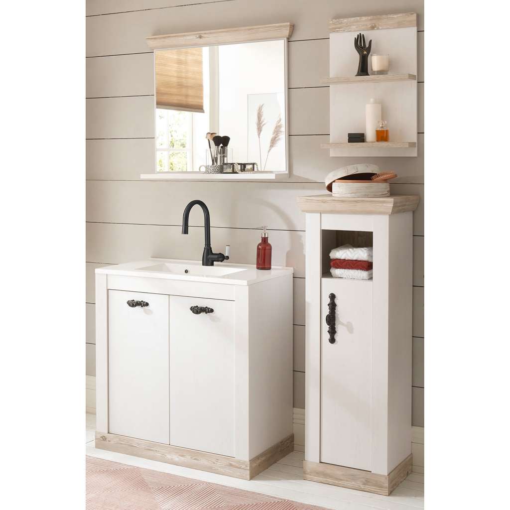 home24 Badezimmerset Lewk X (4-teilig)