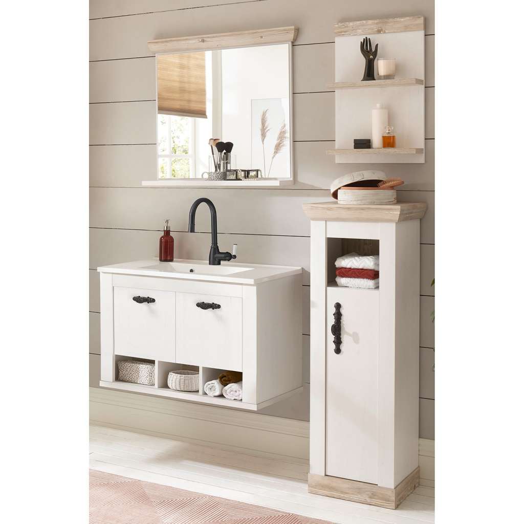 home24 Badezimmerset Lewk XVII (4-teilig)