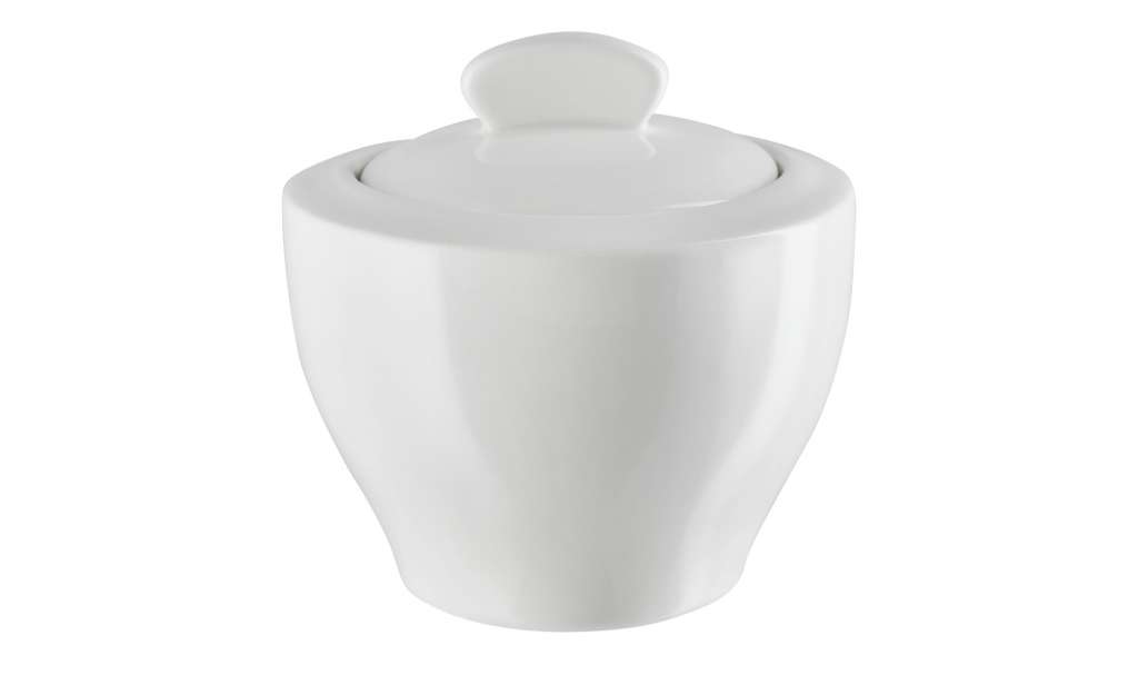 Peill+Putzler Zuckerdose  Ancona ¦ weiß ¦ Porzellan Ø: 10.5 Geschirr > Einzelgeschirrteile - Höffner