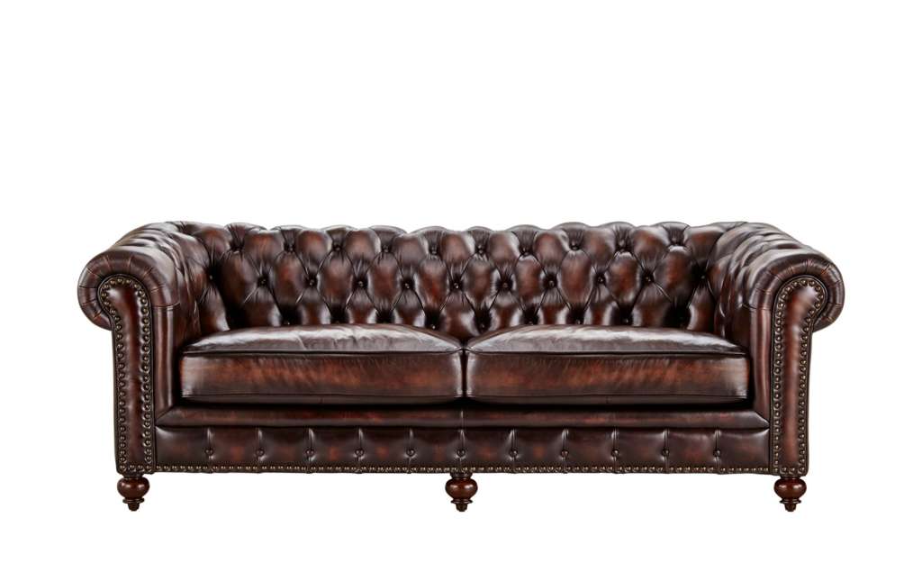 uno Sofa  Chesterfield ¦ braun Polstermöbel > Sofas > 3-Sitzer - Höffner