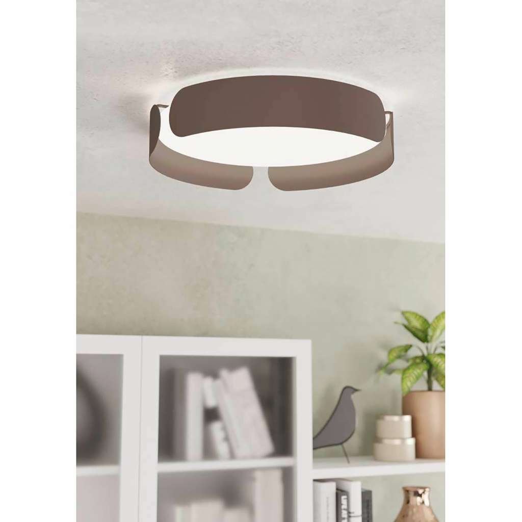 home24 LED-Deckenleuchte Valcasotto VI
