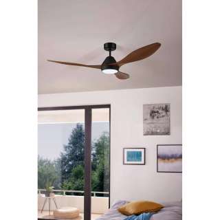 home24 LED-Deckenventilator Antibes II