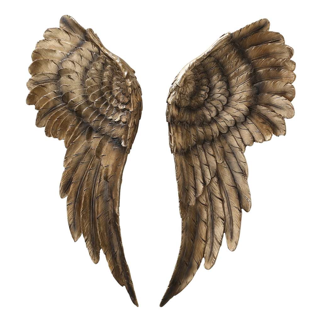 home24 Wandobjekt Engelsflügel (2-teilig)