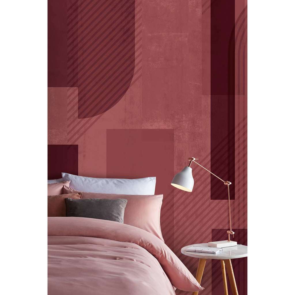 home24 Tapete Bordeaux Eighties