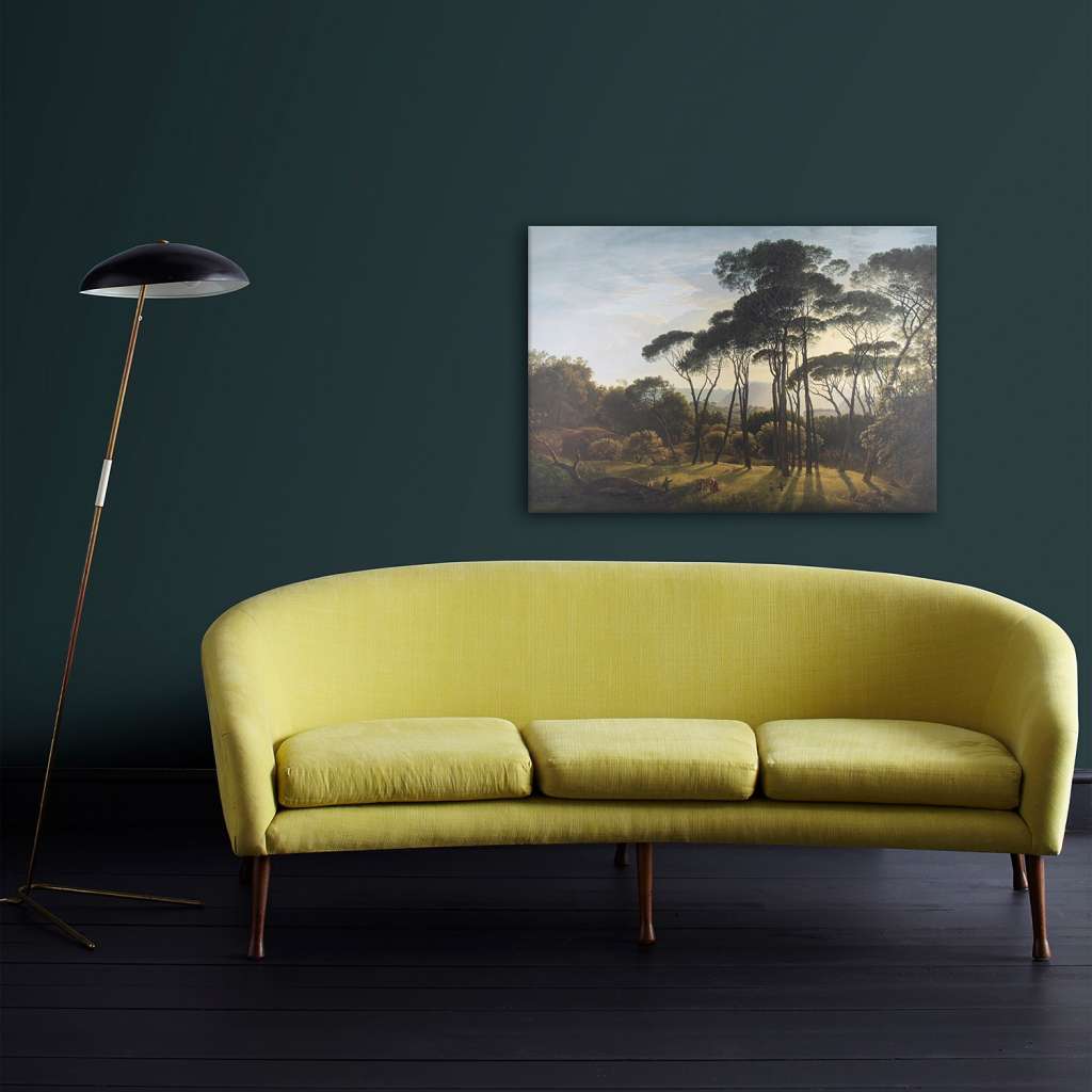 home24 Leinwandbild Italienische Landschaft