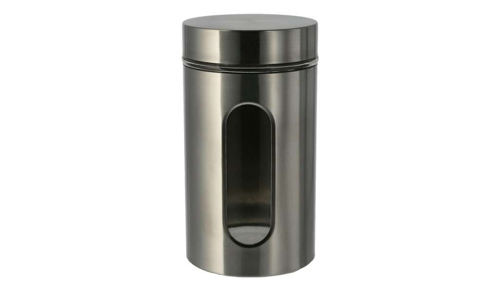 for friends Aufbewahrungsdose ¦ silber ¦ Glas , Edelstahl Ø: 10 Küchenzubehör & Helfer > Vorratsbehälter - Höffner
