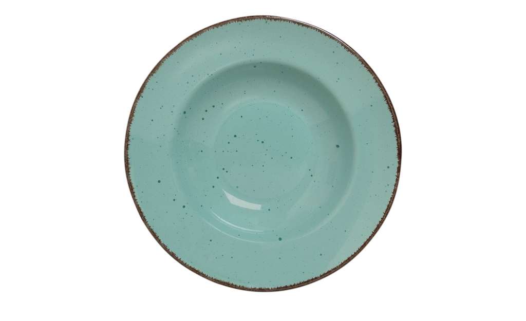 Peill+Putzler Pastateller  Siena ¦ türkis/petrol ¦ Steinzeug Ø: 27 Geschirr > Geschirrsets > weitere Service - Höffner
