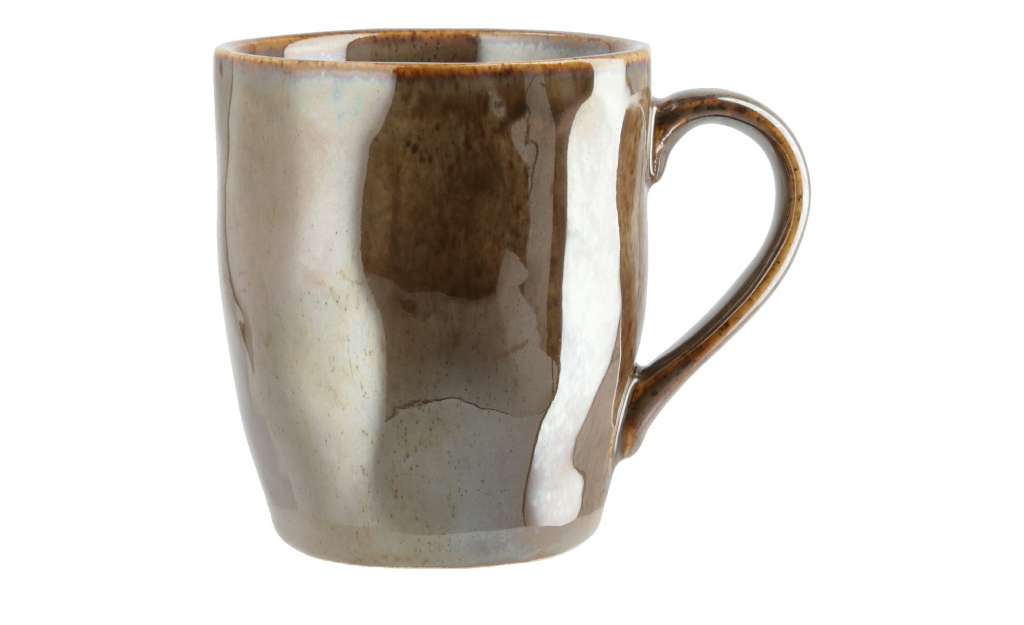 Peill+Putzler Tasse, 2er-Set  Florenz ¦ braun ¦ Steinzeug Ø: 9 Geschirr > Becher - Höffner