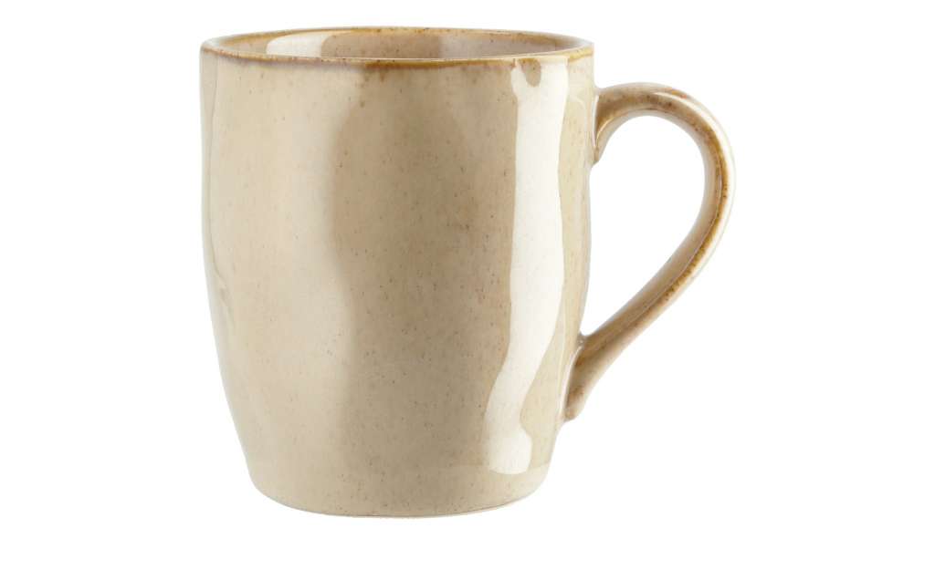 Peill+Putzler Tasse, 2er-Set  Florenz ¦ beige ¦ Steinzeug Ø: 9 Geschirr > Becher - Höffner