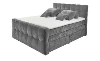 uno Boxspringbett mit Bettkasten Mayla ¦ grau Betten > Boxspringbetten > Boxspringbetten 180x200 - Höffner